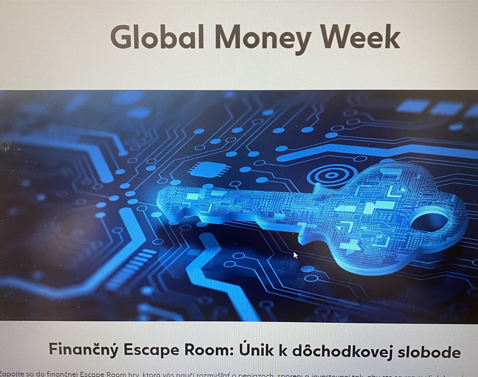 Z lavíc do sveta investícií alebo ako zvládli naši žiaci MISIU – Budúcnosť v bezpečí?